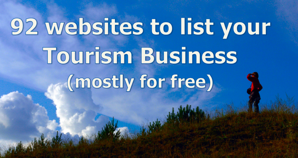 92 websites to list your tourism business