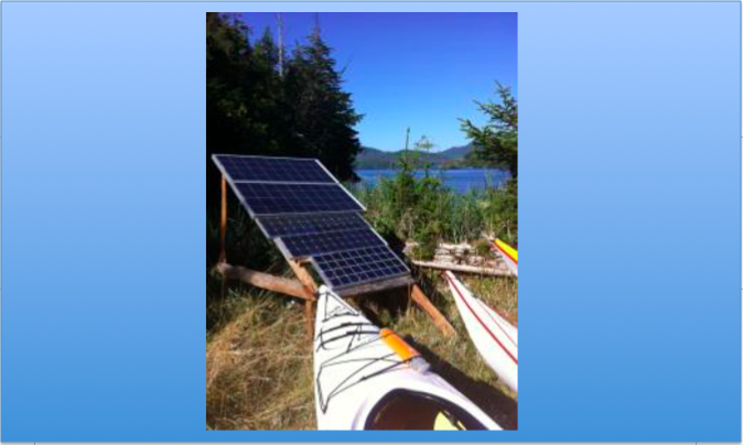 Solar Panels West Coast Expeditions